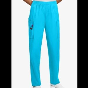 Cherokee Workwear Elastic Waist Utility Scrub Pants